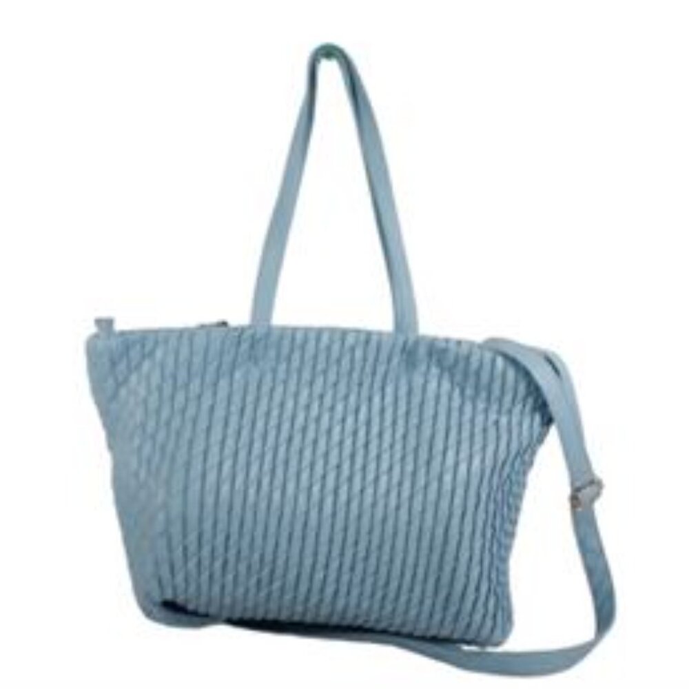 VEGAN Sustainable & Eco Friendly Tote by EXPRESSIONS NYC. Crossbody Tote Handbag